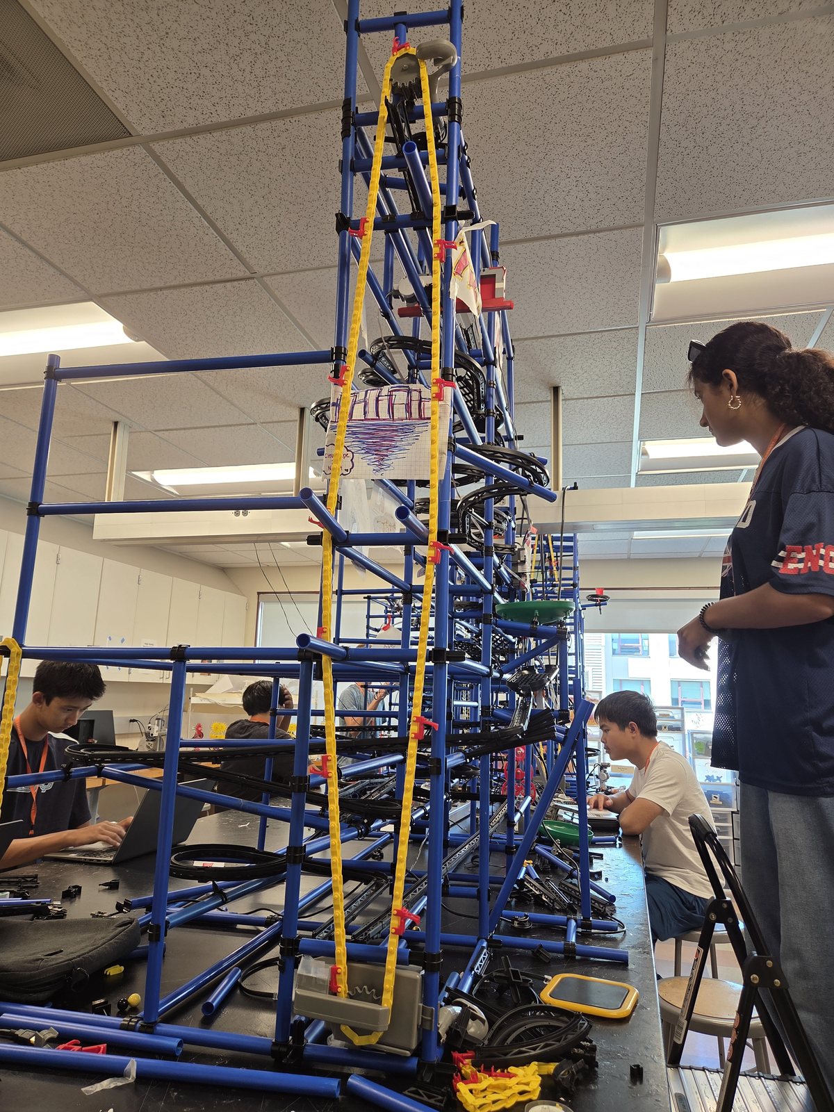 The J-CAR automated marble sculpture